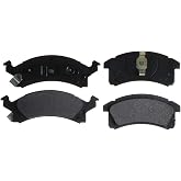 ACDelco Silver 14D506M (19286041) Semi-Metallic Front Disc Brake Pad Set with Wear Sensor