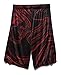 Under Armour Boys' Eliminator Printed Shorts, Risk Red (608)/White, Youth Large