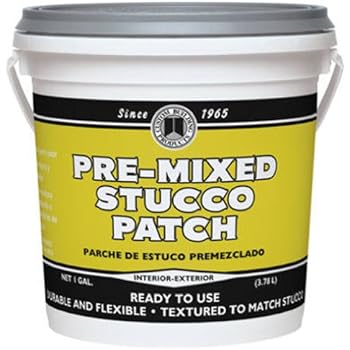 Pre mixed stucco patch Pre mixed stucco patch