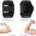 LOVPHONE iPhone 14 Pro Max/14 Max/ 13/12 Pro Max/Samsung Galaxy Note 20/10/9/8 Armband,Sport Running Exercise Gym Case,Fingerprint Sensor Access Supported,Water Resistant and Sweat-Proof (Rosy)