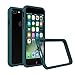 RhinoShield iPhone 8 Plus/iPhone 7 Plus Bumper Case [CrashGuard Shock Absorbent Slim Design Protective Cover [3.5 M / 11ft Drop Protection] Apple - Dark Cyan