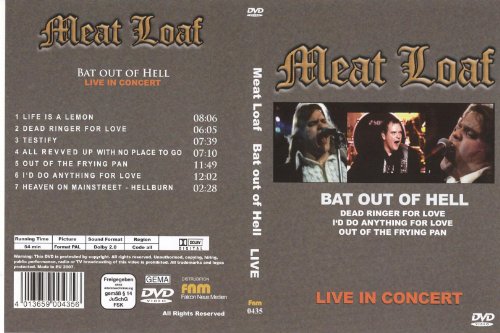 Meat Loaf - Bat Out Of Hell - Live In Concert