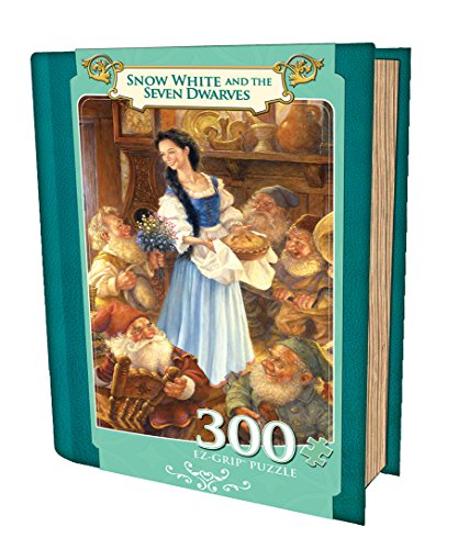 Masterpieces Snow White and the Seven Dwarfs Grip Book Box Art by Aimee Stewart Puzzle (300-Piece)