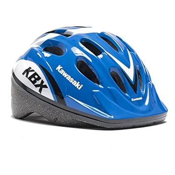 Kawasaki Casco Niño Talla M 50 – 52 cm Azul (Cascos Junior)