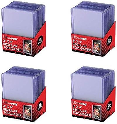 Ultra Pro 3x4 Clear Regular Toploader 100pk Trading Card Sleeves Pokemon Magic