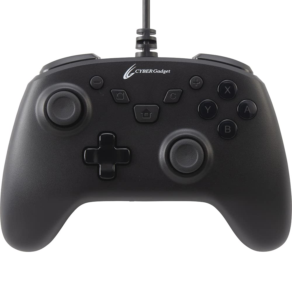 Cyber Gadget ゲーミングコントローラー HG smart 有線タイプ ブラックの商品画像