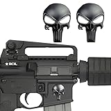 3D Magwell Solid Metal Decal Badges Sticker - 2pcs
