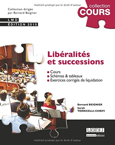 Libéralités et successions