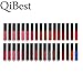 SaiDeng 1PCS Long Lasting Nonstick Moisturizing Liquid Lipstick Matte Lip Gloss Lipstick Cosmetic 24#