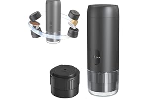 Portable Electric Espresso Machine, 20 Bars Fast Heating Coffee Machine For Home/Travel/Office/Camping, Car for MINI Coffee M