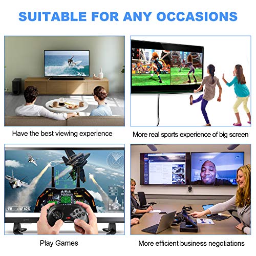 image for CABLEDECONN 8K HDMI 2.1 Optic Cable Real UHD HDR 8K 48Gbps,8K@60Hz 4K@