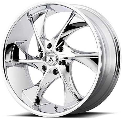 Asanti Black ABL-17 22x9 Chrome Wheel / Rim 6x135 with a 30mm Offset and a 87.10 Hub Bore. Partnumber ABL17-22906330CH