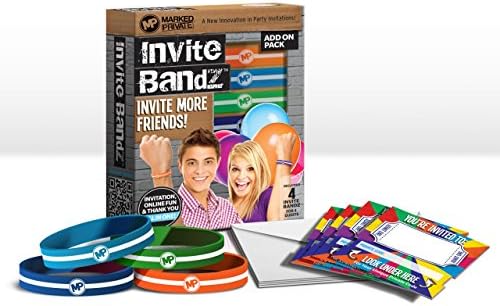 Marked Private Invite Bandz - Add-on 4 Pack