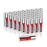 Philips AA Batteries (40 Count) ,1.5V Alkaline Batteries , 2500mAh Performance LR6 AA battery , LR6P2B/94