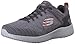Skechers Sport Men's Energy Burst Deal Closer Oxford,Charcoal/Red,9.5 M US