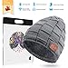 BLUEHRESY Bluetooth Beanie Hat V5.0 Wireless Music Hat Knit Ponytail Cap with Speakers & Mic for Men/Women (Black)