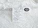 Throw Blanket Luxury White Roses Faux Fur with Sherpa 63x87 From Tache