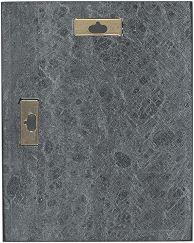 image for Ridgecrest Herbals Ridgecrest Woods Solid Genuine Black Marble Plaque,