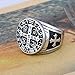 Zovivi St Benedict Exorcism Stainless Steel Ring Demon Protection Ghost Hunter CSBP