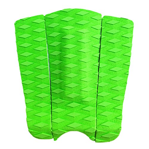 CUTICATE 3X EVA Tail Pad Surfboard Deck Traction Stomp Surfing Grip Mat Trim Sheet - Green