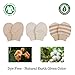 Niteo Certified Organic Cotton Baby Mittens 5 Pack: Size 0-6 Months