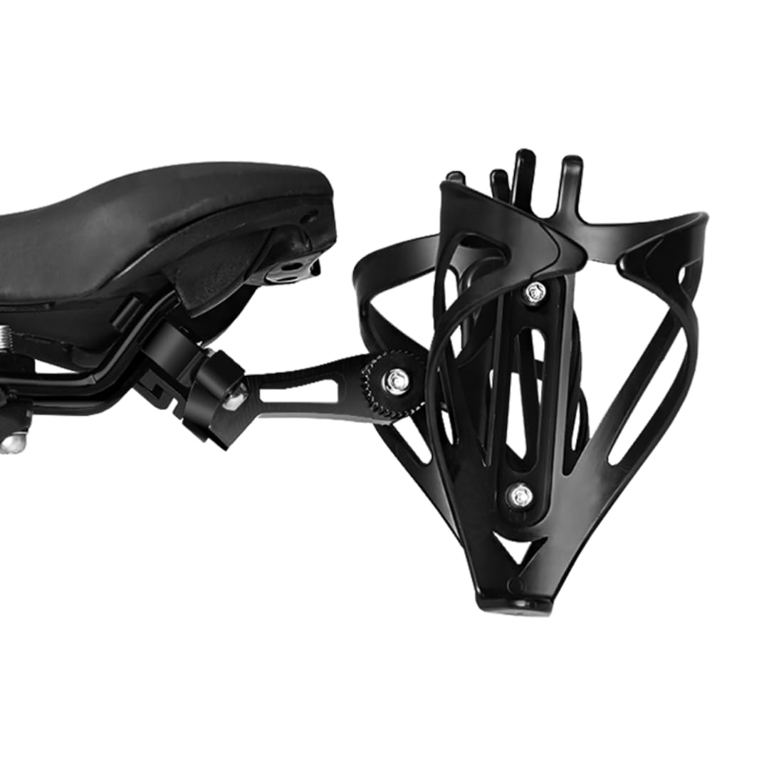 VeloChampion Double Bike Water Bottle Cage Holder - Rear-Mounted Dual Bike Bottle System for Cycling Triathlon — image 1