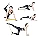 RJQ Exercise Resistance Loop Bands, (24 x 2-Inch) Set of 5 Fitness Exercise Bands with 100% Natural Latexl Best for Yoga, Stretching, Outdoor Exercise.