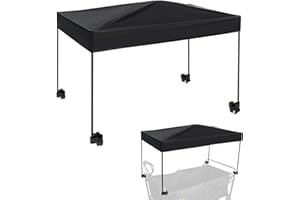 VOONKE Universal model Wagon Canopy Cover Garden Push Awning Portable Outdoor Stroller Accessories Awning for Garden Wagon,Shopping,Camping (Suitable for Folded,Gathering Folded Wagon)17.3*30 inches