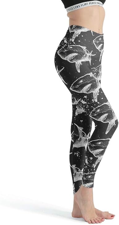 white yoga capri leggings