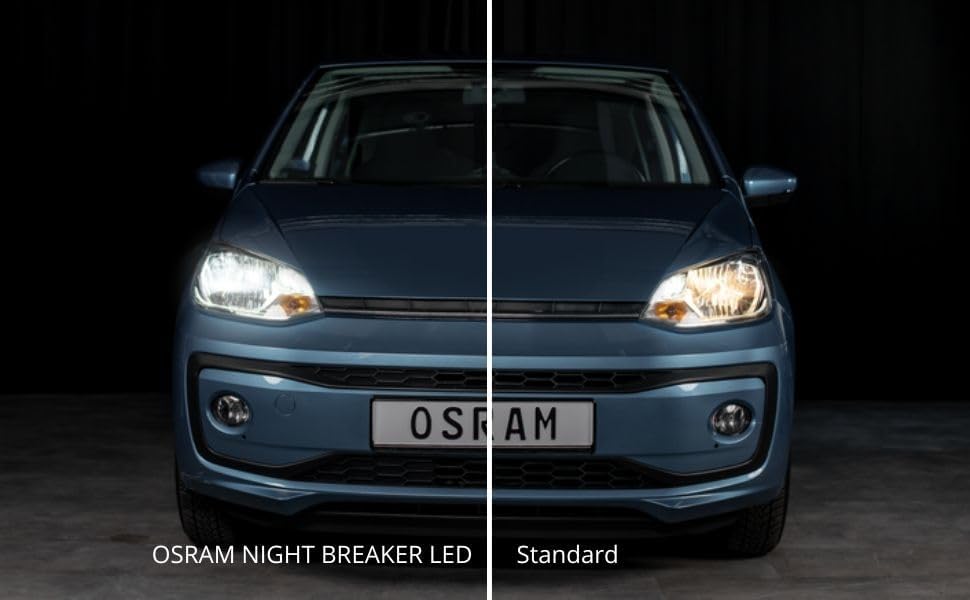 Osram NIGHT BREAKER LED SMART H7; bis zu 330% mehr Helligkeit; 6000K, 12V, LED-Fern- und Abblendlicht mit Straßenzulassung, white 7