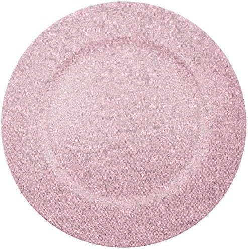 Palais Dinnerware 'Plaque De Charge' Collection - 13" Elegent Charger Plate (4, Blush)