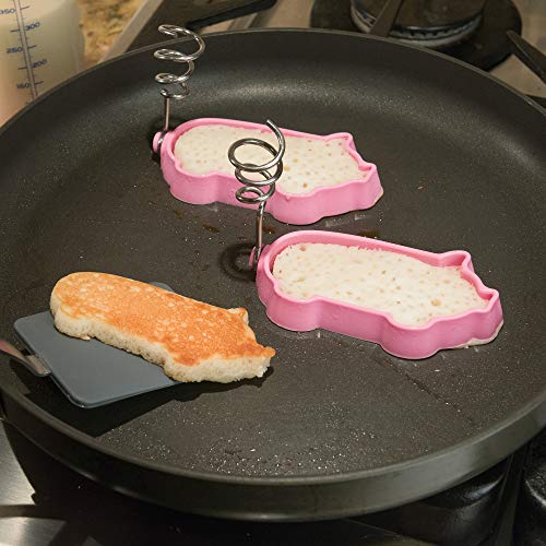 Mobi LPPM Little Piggy Silicone Pancake Mold, Pink