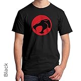 Thundercats Logo Mens T-Shirt 81 (X-Large, Black)