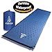 Camping Pad Premium Inflatable Sleeping Mat Comfy Insulation Sleep Foam Easy to Use Great for Man Women Outdoor Hiking Backpacking by WildWood