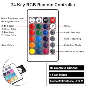 MLJ LED Aquarium Lighting Luce di Pesce Drago Illuminazione per Acquario Impermeabile (Deutschland Lagerhaus) (92cm, RGB… MLJ MLJ LED Aquarium Lighting Luce di Pesce Drago Illuminazione per Acquario Impermeabile (Deutschland Lagerhaus) (92cm, RGB…