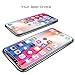 ADDAO Glass Screen Protector Compatible iPhone X, [2-Pack] 0.33mm Clear Film Anti-Scratch Anti-Fingerprint High Light Tempered Glass Screen Protector