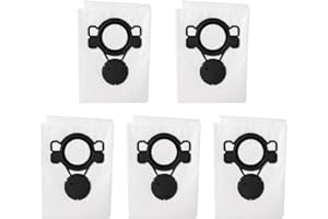 SundiooK 5Pcs Dust Bags for Nilfisk 107419593 ATTIX 33/44 Robot Vacuum-Cleaner Household Cleaning Tool Accessories