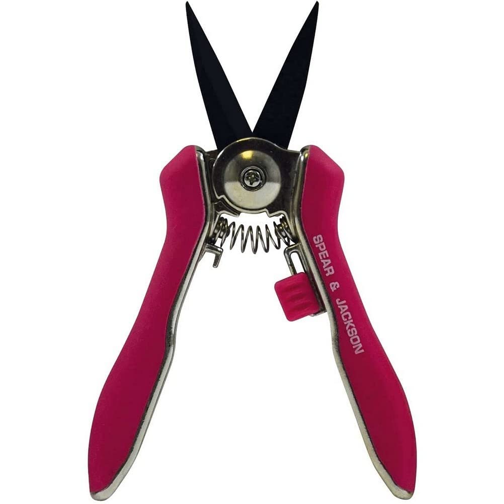 Spear & Jackson 56418P Pink Garden Snips
