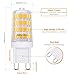 Albrillo Dimmable G9 LED Bulb, 40W Halogen Bulb Equivalent LED Light Bulbs for Chandelier, Wall Sconce, Warm White 3000K, Bi Pin, 5 Pack