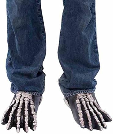 Zagone Studios Skeleton Feet Adult Halloween Costume Accessory