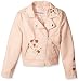 Urban Republic Big Girls Faux PU Jacket, rose smoke, 10/12 primary