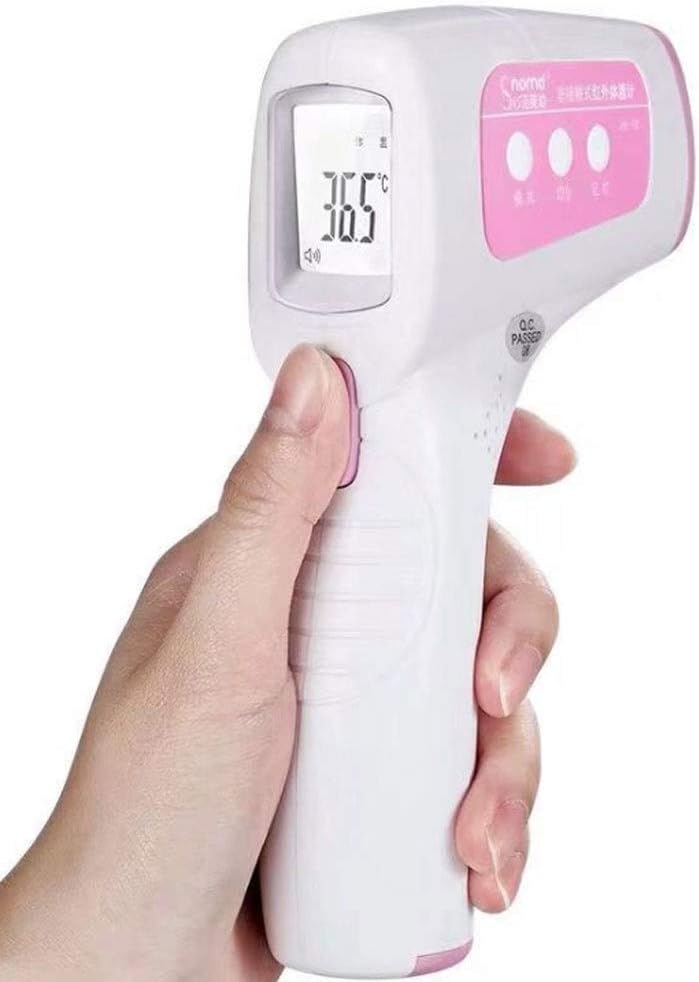 PHTW Baby Thermometer Instant Accurate Reading One-click Boot Adjustable Mute Large LCD Screen 32 Sets of Memory with Fever Alert for Babies Infants Children Adults Indoor and Outdoor