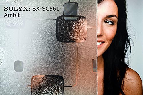 SOLYX: SX-SC561 Ambit. 35.5" Wide Static Cling Window Film (Sold by the running foot. Order the number of feet needed. Ships as One Continuous Piece!)