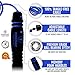 PowerSkip Jump Rope with Memory Foam Handles & Weighted Speed Cable - Best Jump Ropes for Fitness Workouts, Jumping Exercise, Skipping, MMA and Boxing