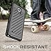 Samsung Galaxy Note 4 Case, SUPCASE Dual Layer Hybrid Galaxy Note 4 Case Unicorn Beetle S Series Slim Armored Protective Bumper Case (Black/Black), Soft TPU + Hard Shell