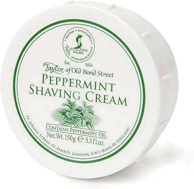 Taylor of Old Bond Street Peppermint Shaving Cream Bowl 150 g