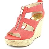 Michael Kors Womens Damita Open Toe Casual Wedged Sandals, , Size