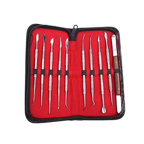 Dental Lab Equipment Dental Kit Wax Carving Tool Set by Pwhite - Thumbnail 7