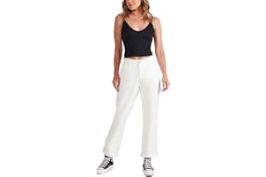 FIVESTAR GENERAL Relaxed Fit Carpenter Pant, Mid-Rise, Utility Pockets, Button Closure with Zipper Fly