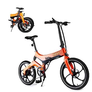 HOMERIC Folding Electric Bike Ebike for Adults, 20” Electric Commuter Bicycle with 7.5AH Removable Lithium-Ion Battery…
